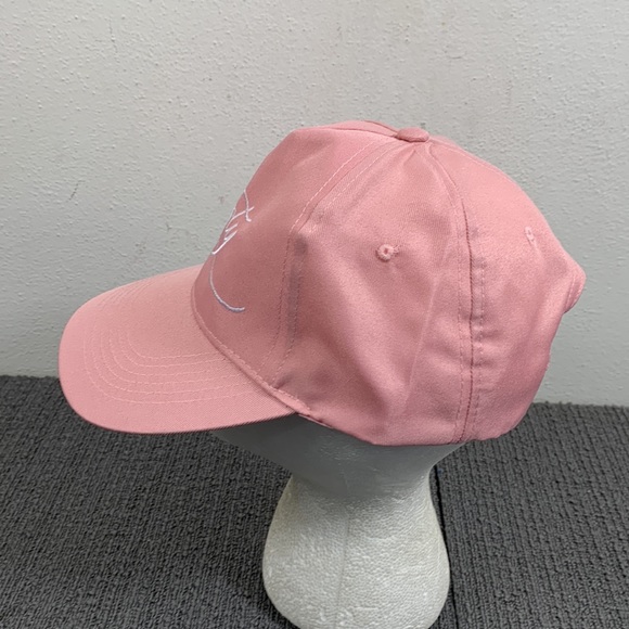 The Party Baseball Hat Womens One Size Pink Blush White Strapback Gertex - Picture 6 of 12
